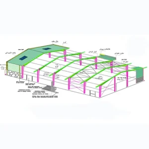 ابعاد استاندارد سوله