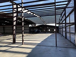 اجزای اسکلت فلزی سوله