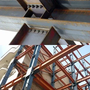 مقایسه اسکلت فلزی جوشی و پیچ و مهره ای