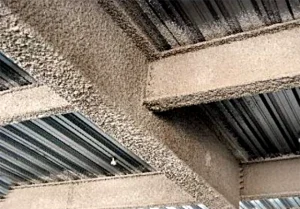 پوشش ضدحریق اسکلت فلزی